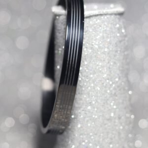 Matte Black Stainless Steel Kada