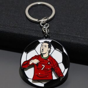 Cristiano Ronaldo Keychain – CR7 Fan Collectible
