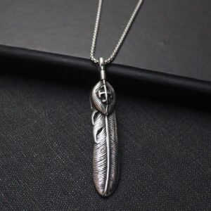 Soaring Spirit Feather Pendant – Freedom, Strength & Grace