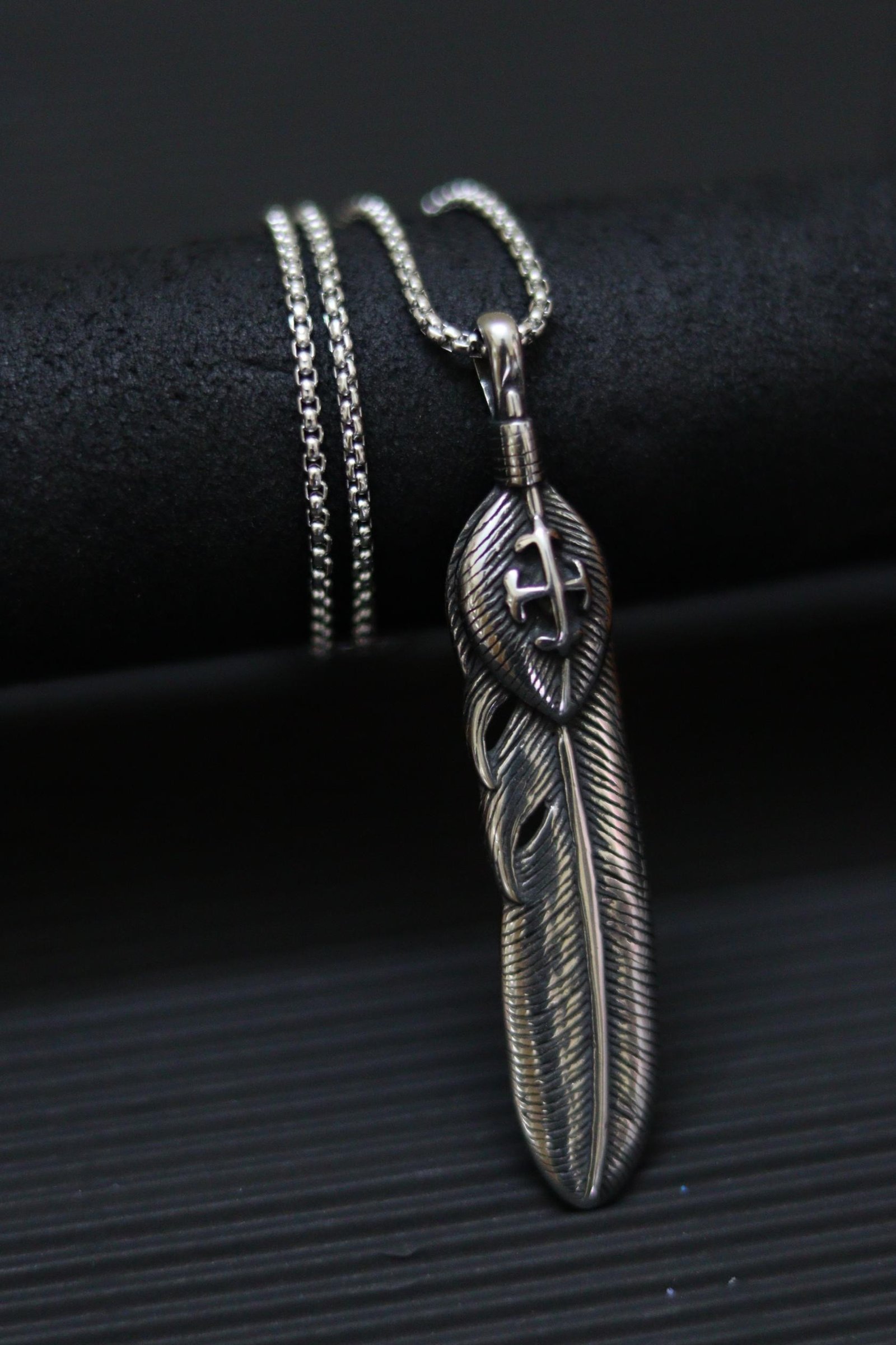 Soaring Spirit Feather Pendant 3